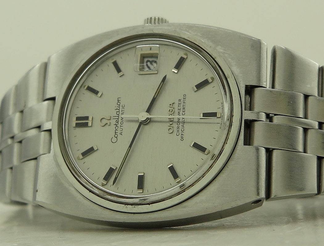Omega ref 168.046 Steel Automatic 36mm TV Case cal.1001 Silver Dial ...
